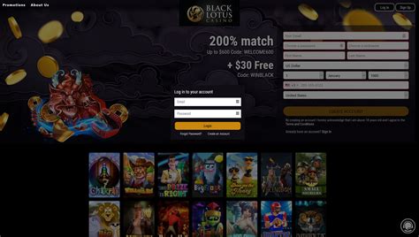 black lotus casino login